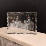 Customized Crystal Engraved Photo